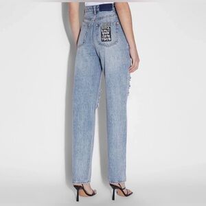 KSUBI Women’s Playback Lifetime Dragged Jean Vintage Indigo Size 27